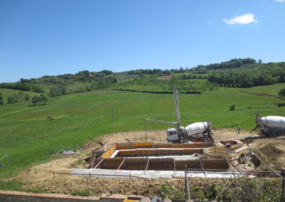 Realizzazione Piscine per ville tipiche umbre,provincia di perugia